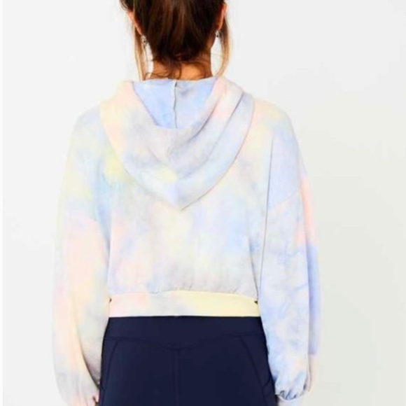 Revival Tie Dye Hoodie Top Knotted Front NEW - Picture 3 of 4